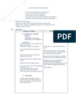 Cause and Effect Detailed Lesson Plan