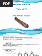 Tutorial 21 Feedwater Heater