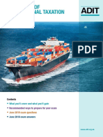 ADIT Principles of International Taxation Module Brochure PDF