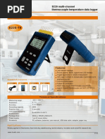 S220 Multi-Channel Thermocouple Temperature Data Logger