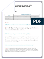 Factors That Affecting Soil