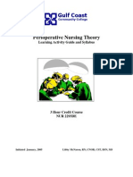 Perioperative Nursing Theory Class