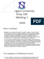 Sonargaon University Shop 160 Welding-1: Prepared by Zayed Ahmed