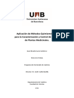 Tesis Caracterización y Control de Calidad Con Plantas Medicinales PDF