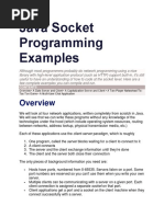 Java Socket Programming Examples