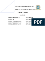 Design and Construction of Child Rescue Pneumatic System