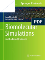 Biomolecular Simulations Methods and Protocols