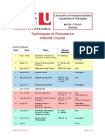 Schedule