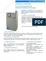 Micromac Hardness On Line Analyzer For Hardness Monitoring in Water