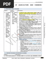 Ministry of Agric Farmers AND Ulture Welfare: 1.1. PM Fasal Bima Yojana