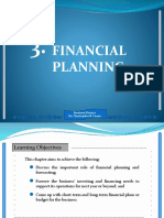 Chapter 3 Financial Planning