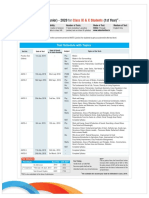 Aiats Topic Wise Schedule Class 9 10