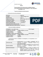 Anexo 1. PLAN DE ACTIVIDADES 1° CONVOCATORIA INTERNA 2018