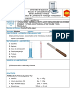 Tecnología Farmacéutica Práctica 3 