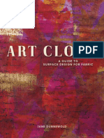 Art Cloth A Guide To Surface Design For Fabric PDF