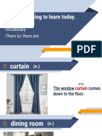 What We're Going To Learn Today.: - Vocabulary - There Is/ There Are