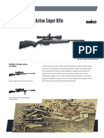 Sako Tikka t3 Tac Bolt Action Sniper Rifle