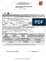 Po1 Recruitment Application Form