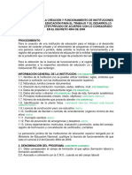 Requisitos para Crear Una Ietdh