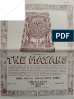 E Mecum, Vol Ventibus Annis: The Mayans