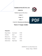 Tarea 3. Cargas Axiales