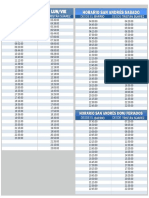 HORARIO San Andres