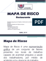 Mapa de Risco - SEGURANÇA DO TRABALHO