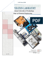 Unit Operations Lab Manual PDF