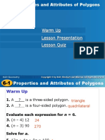 Lesson 6.1 Polygons