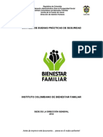 ICBF CartillaBuenasPracticasDeSeguridadSedeDirecciónGeneral PDF