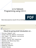 Introduction To Network Programming Using C/C++