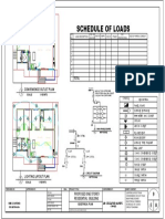 Schedule of Loads: Convenience Outlet Plan