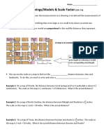 7.3 NOTES N HW - Scale Drawings Models N Scale Factor