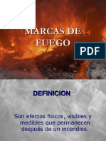 Investigacion de Incendios Marcas de Fuego