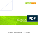 Perseid Solar Products Datasheet