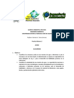 Practica de Laboratorio 2 QUÍMICA AMBIENTAL APLICADA PDF