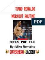 CR7 Workout Routine