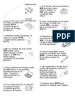 Problemas Matematicos