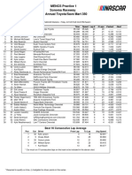 MENCS Practice 1 Sonoma Raceway 31st Annual Toyota/Save Mart 350