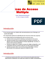 Técnicas de Acceso Multiple