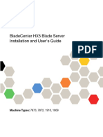 Bladecenter Hx5 Blade Server Installation and User'S Guide: Machine Types: 7873, 7872, 1910, 1909