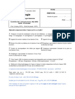 Examen Hydrologie Mai 2002 Corrige PDF