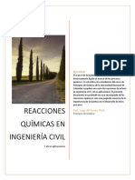 Reaccion Químicas Ingenieria Civil