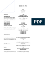 Table of Comply Cisco-Hpe