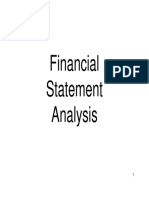 Chapter 3 - Analysis and Interpretation of Financial Statements