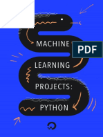 Machine Learning Projects Python