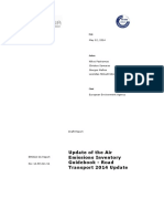 Update of The Air Emissions Inventory Guidebook - Road Transport 2014 Update