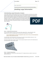 Understanding Large Deformation Analysis