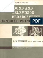 Sound and Television Broadcasting - General Principles PDF