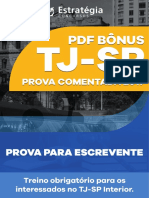 Prova TJ-SP 2017 Resolvida e Comentada Estratégia